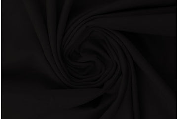 B-Ware 35 cm cm Jersey Basic, uni, schwarz